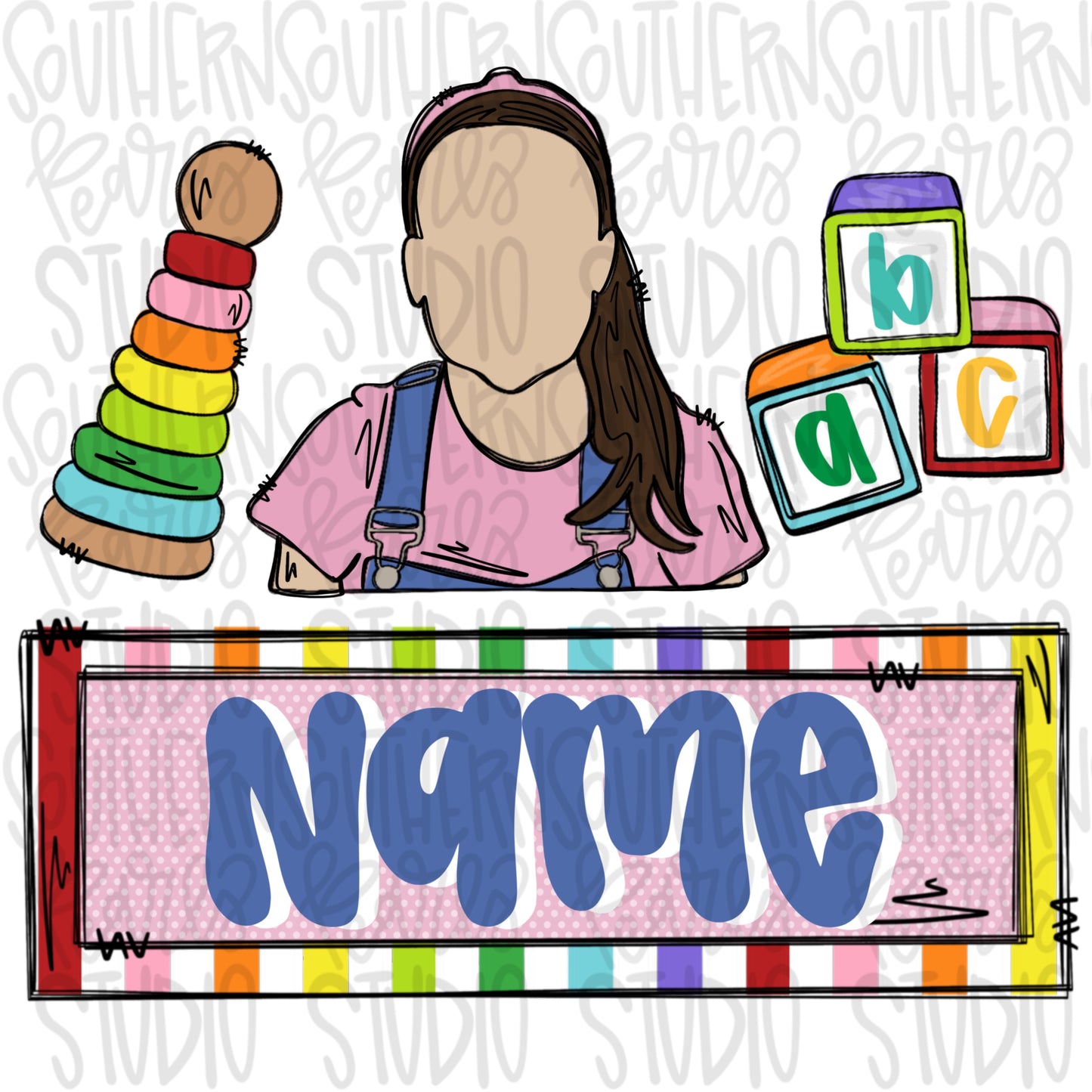 Rachel trio with Name Patch | PNG files| Sublimation Design | Digital Download | Women’s, Kids Shirt PNG SVG