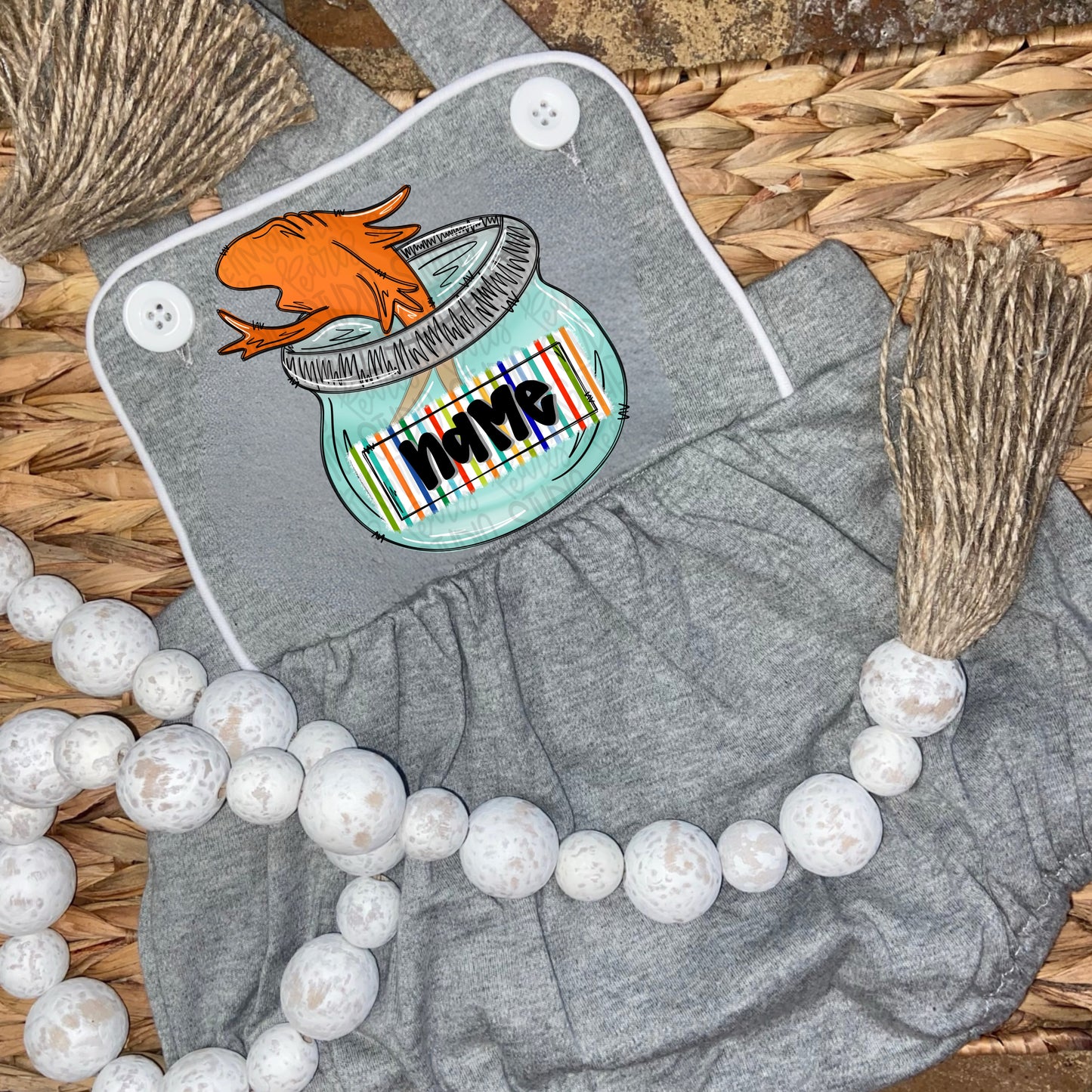 Fish in bowl with name patch | PNG files| Sublimation Design | Digital Download | Women’s, Kids Shirt PNG SVG