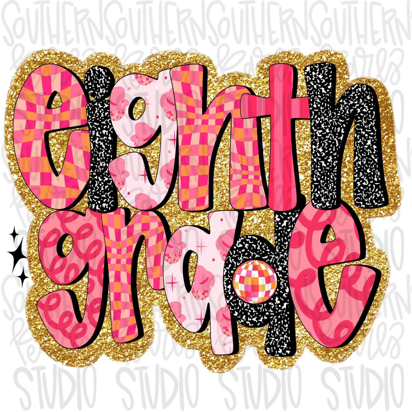 Retro Pink Mascot | Sublimation Design | Digital Download | Women’s, Kids Shirt PNG