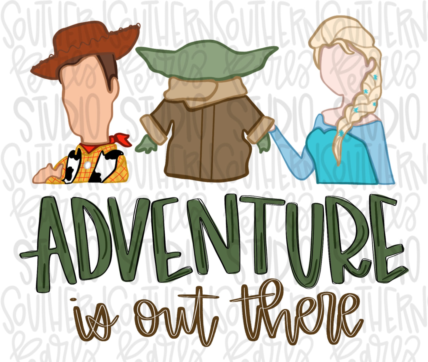 Adventure is there | Sublimation Design | Digital Download | Women’s, Kids Shirt PNG