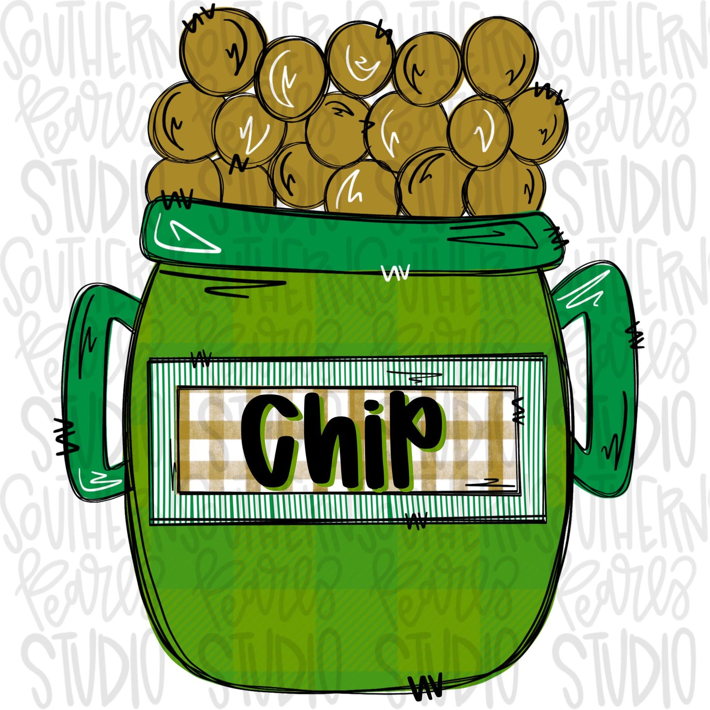 St Patrick’s pot of gold boy with name patch | Sublimation Design | Digital Download | Women’s, Kids Shirt PNG