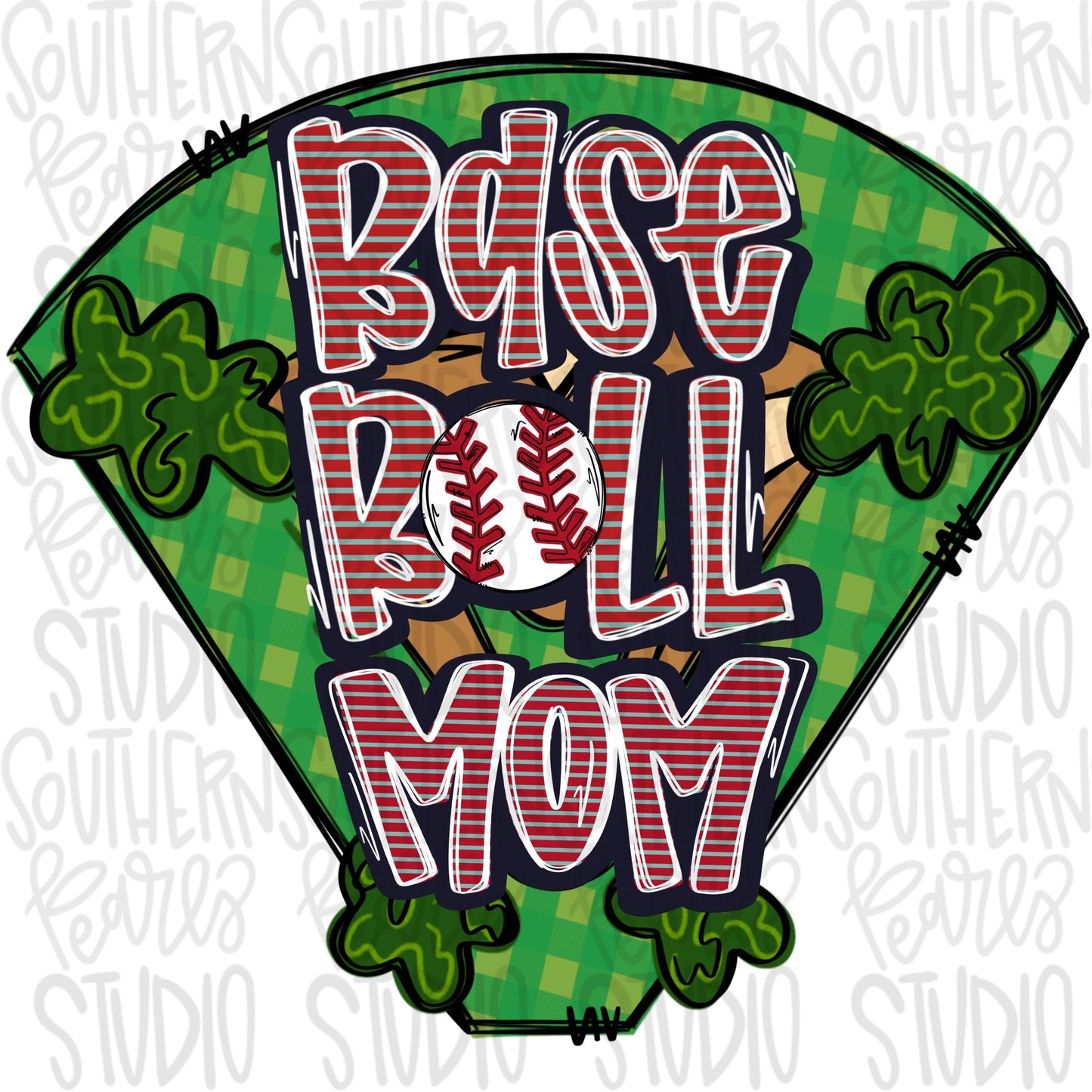 Baseball mom | baseball field | Go Team | PNG | Sublimation | Design Download