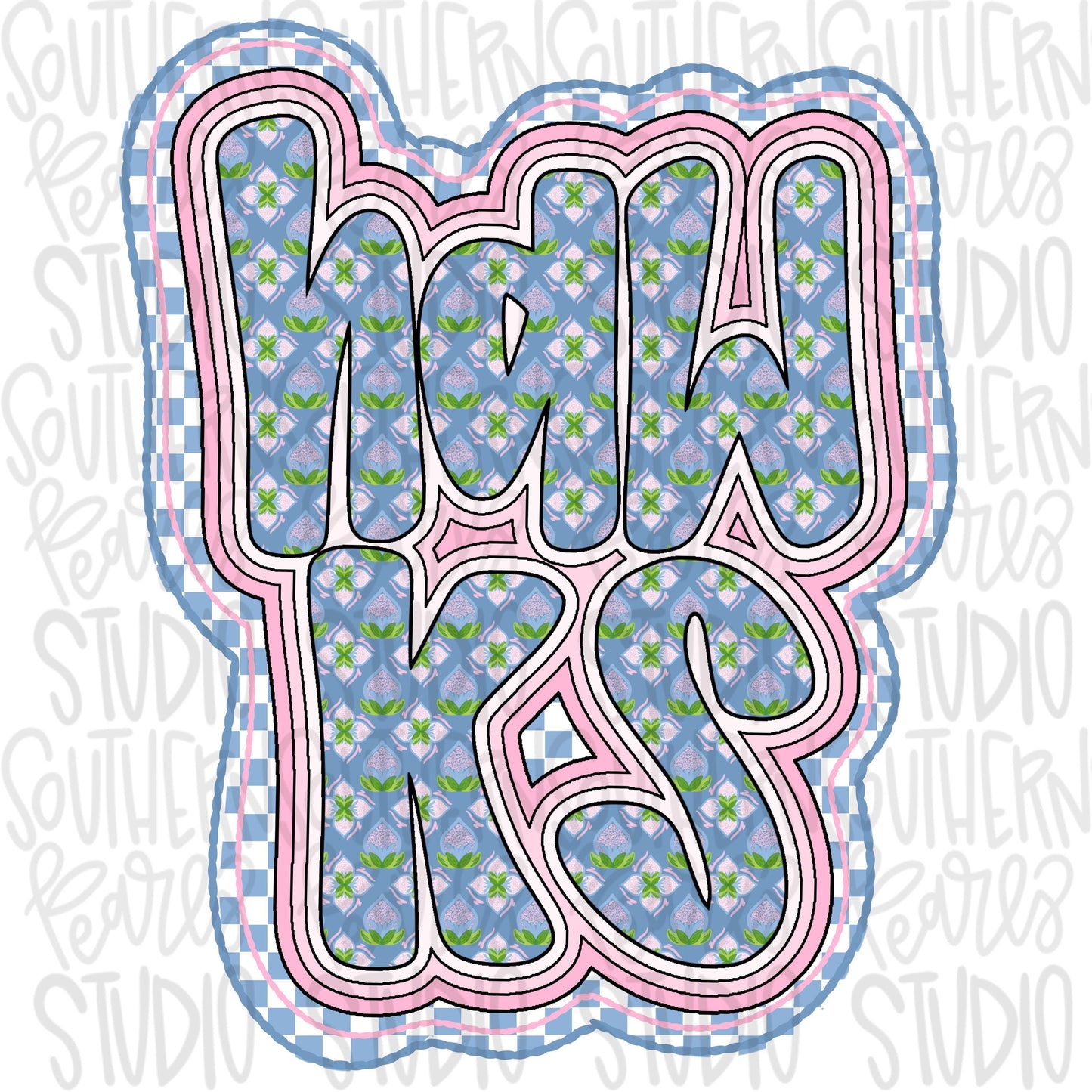 Hawks | grand millennial fill | Go Team | PNG | Sublimation | Design Download
