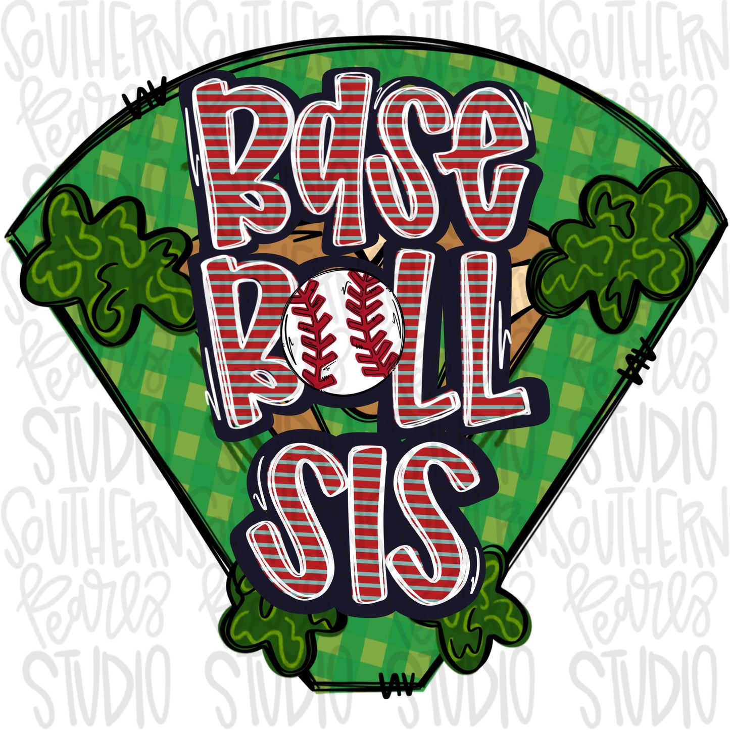 Baseball sis | baseball field | Go Team | PNG | Sublimation | Design Download