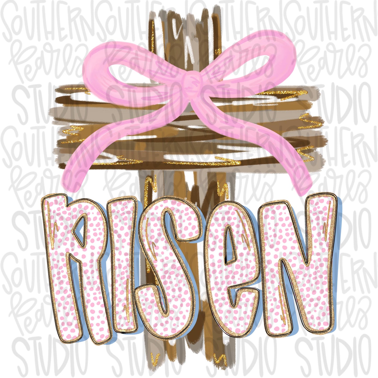 Risen Cross | On the third day He rose | He is Risen | Sublimation Design | Digital Download | Women’s, Kids Shirt PNG