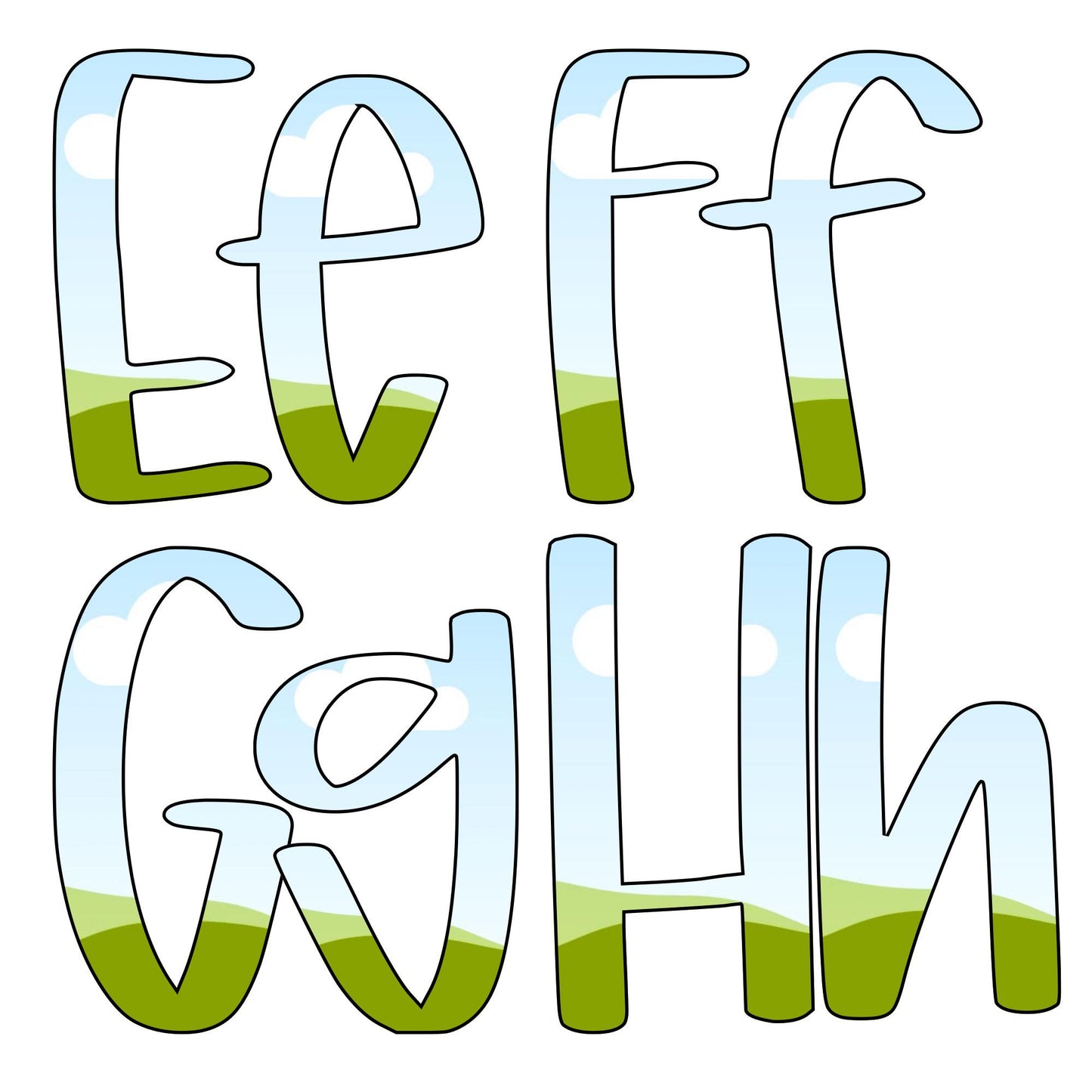 Canva Frame Template Alphabet | Fill your own font | Sublimation Design | Digital Download | Women’s, Kids Shirt PNG