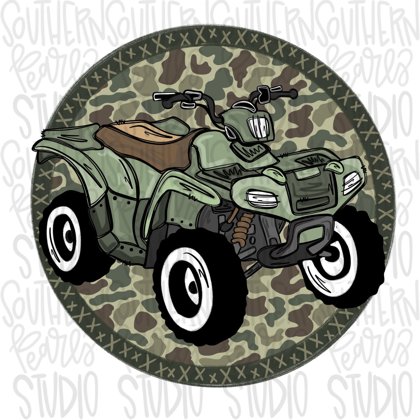 Four wheeler| He will direct your paths | Bible verse | front and back | Sublimation Design | Digital Download | Women’s, Kids PNG