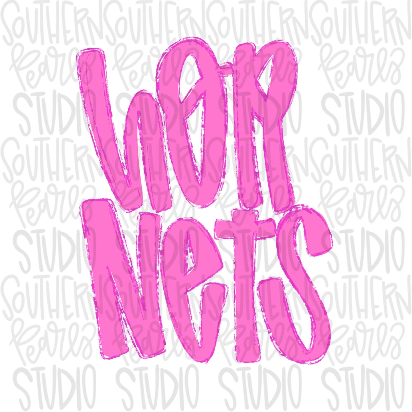 Hornets | Neon pink Mascot in frame | front and back designs | Sublimation Design | Digital Download | Women’s, Kids Shirt PNG