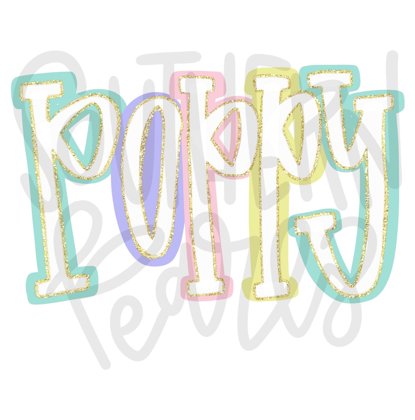 POPPY | Sublimation Design | Digital Download | Women’s, Kids Shirt PNG