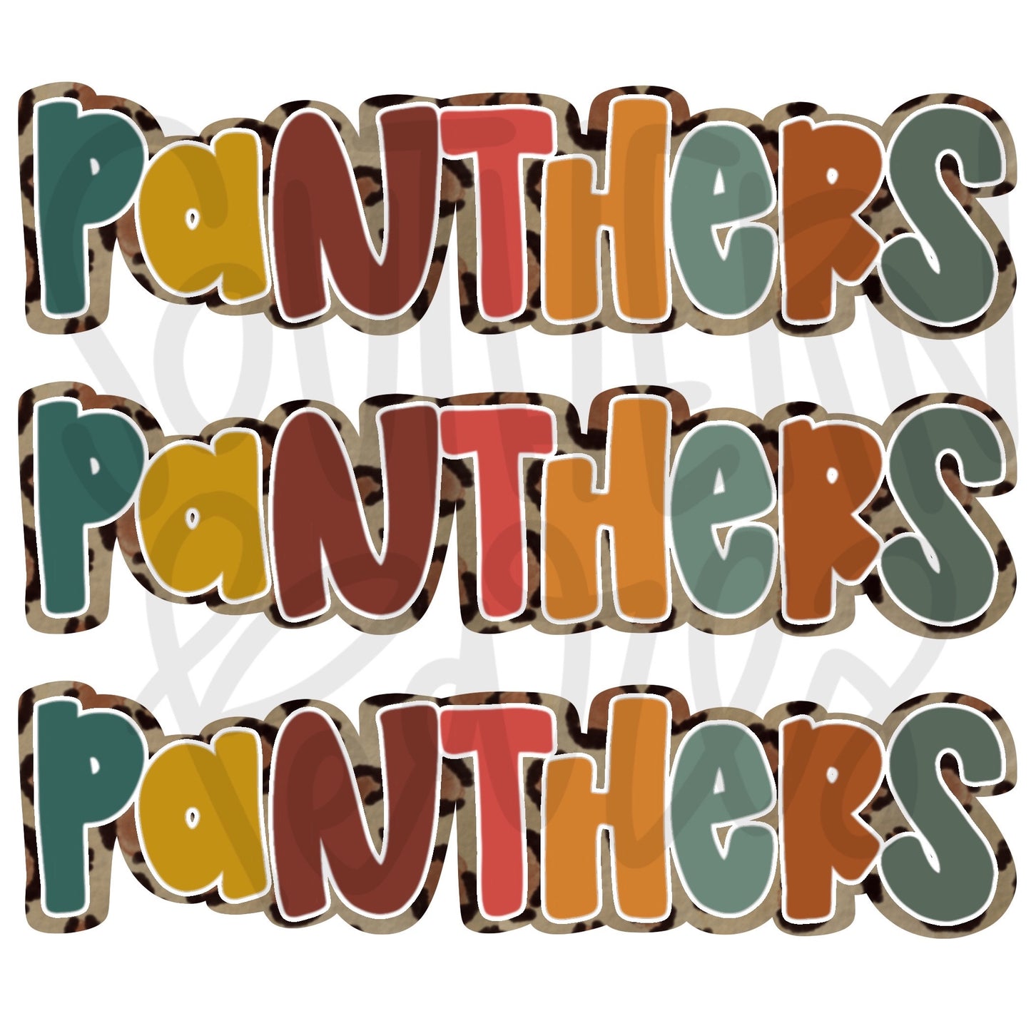 Panthers | Mascot | Sublimation Design | Digital Download | Women’s, Kids Shirt PNG
