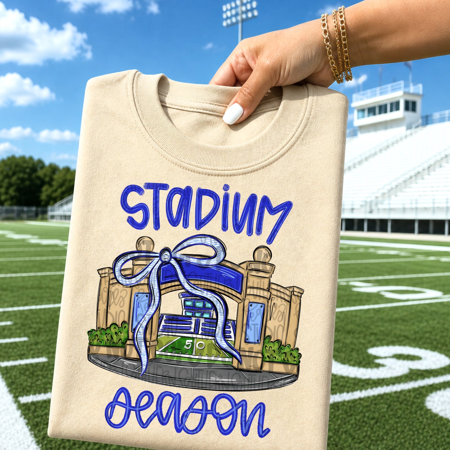 Custom color stadium | Stadium Season | Go Team | PNG | Sublimation | Design Download