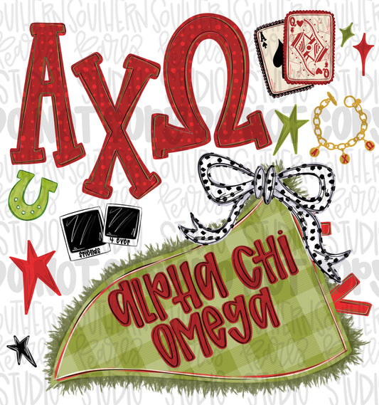 Alpha Chi Omega png design | Sublimation Design | Digital Download | Women’s, Kids Shirt PNG (Copy)