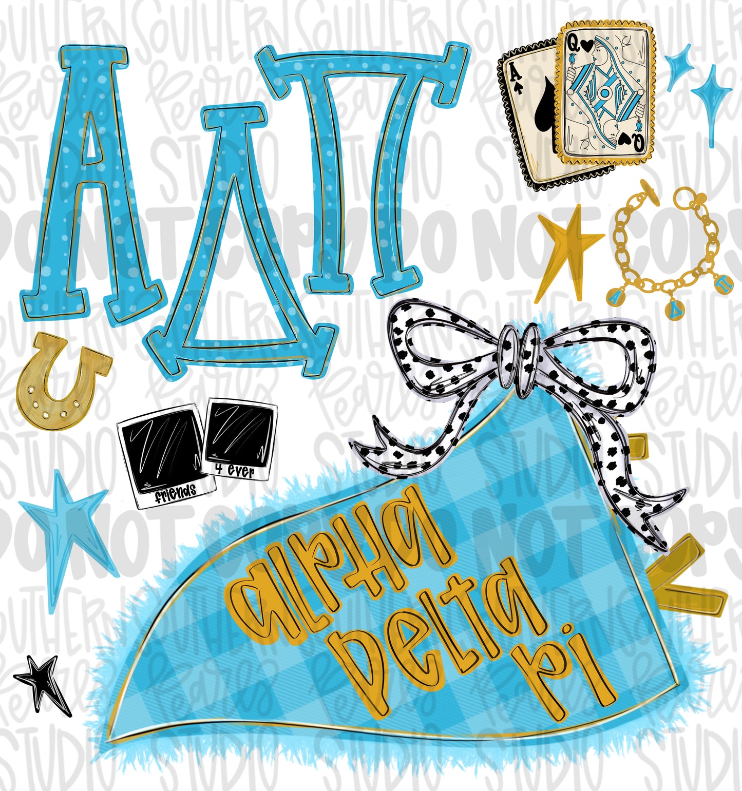 Alpha delta pi png design | Sublimation Design | Digital Download | Women’s, Kids Shirt PNG