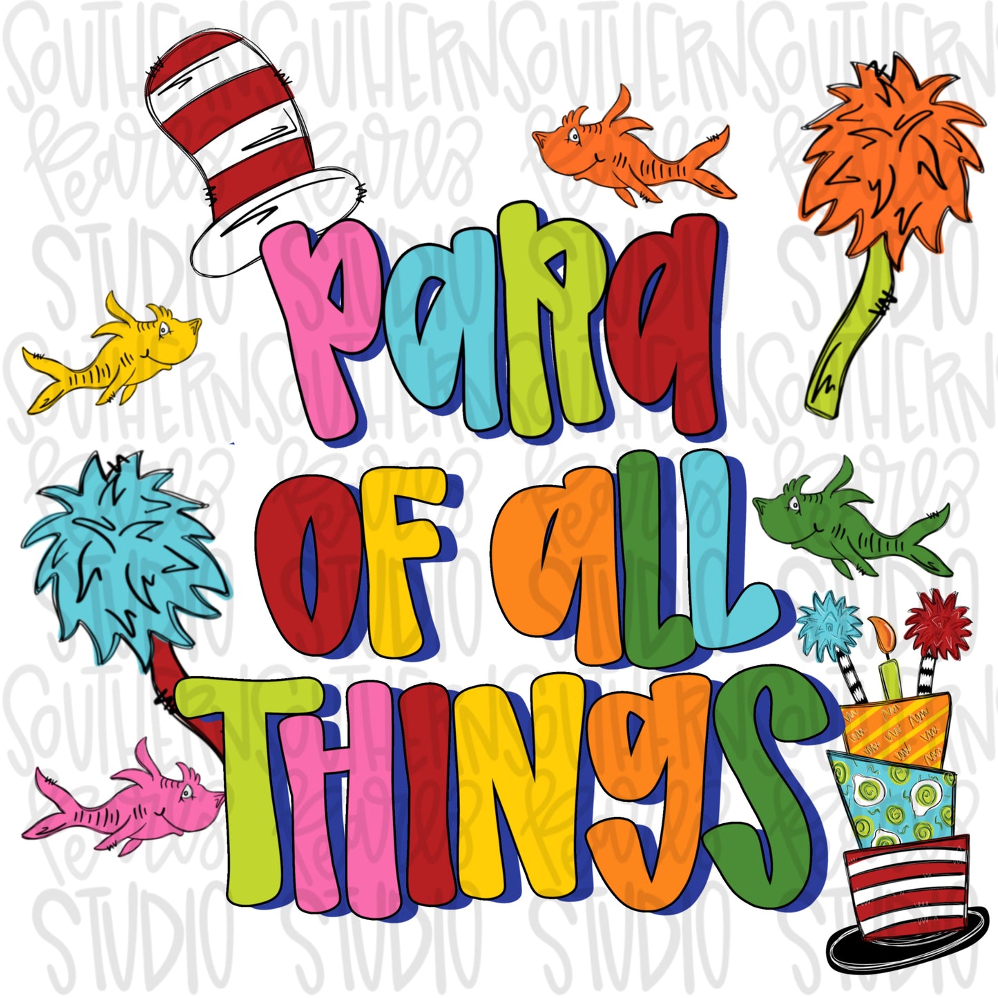 Para of all things | PNG files| Sublimation Design | Digital Download | Women’s, Kids Shirt PNG SVG