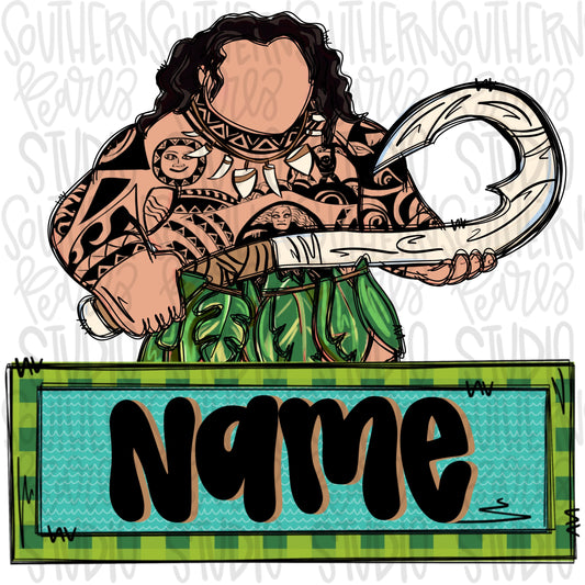 Island boy with name patch | PNG files| Sublimation Design | Digital Download | Women’s, Kids Shirt PNG SVG