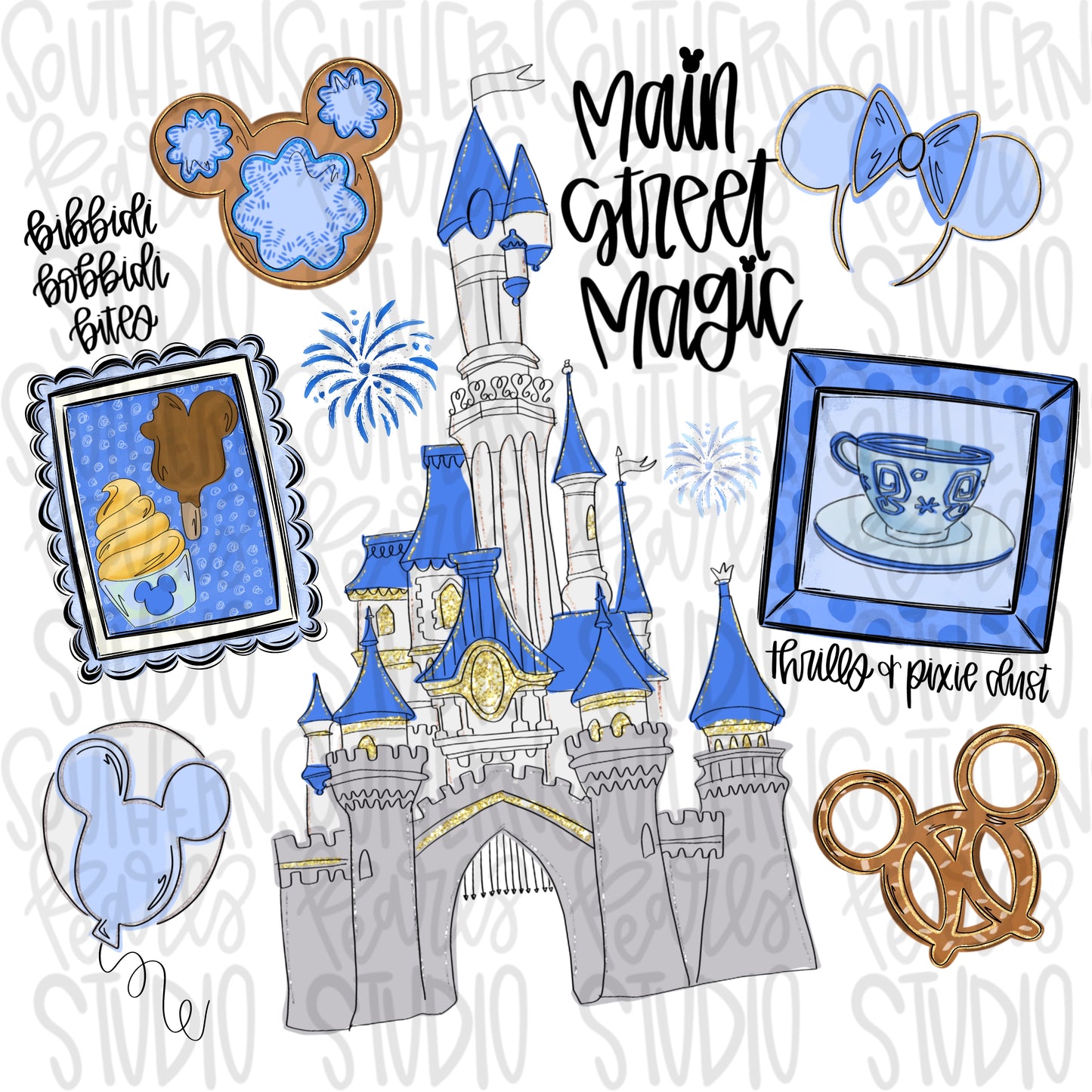 Main Street magic | Sublimation Design | Digital Download | Kids PNG