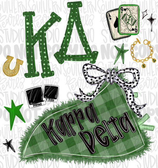 Kappa delta png design | Sublimation Design | Digital Download | Women’s, Kids Shirt PNG