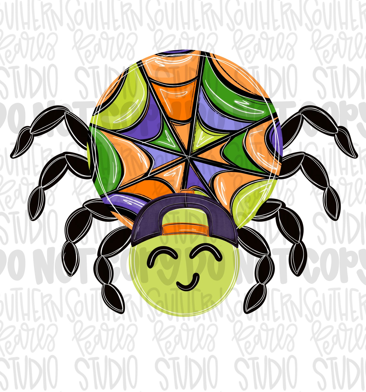 Boy spider with hat png design | Halloween png | Boo | Sublimation Design | Digital Download | Women’s, Kids Shirt PNG