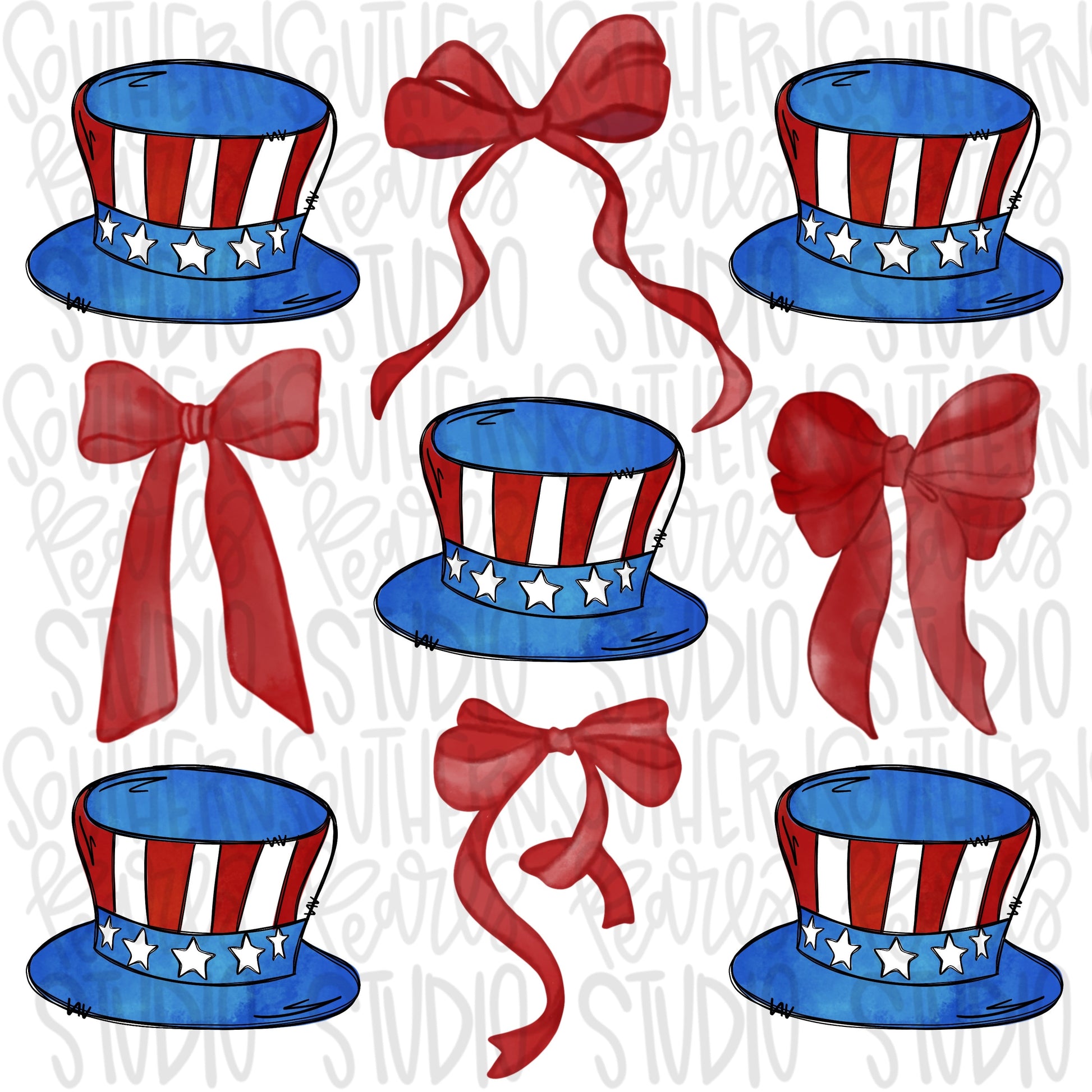 Patriotic Bow Collage | Couquette | Sublimation Design | Digital Download | Women’s, Kids Shirt PNG