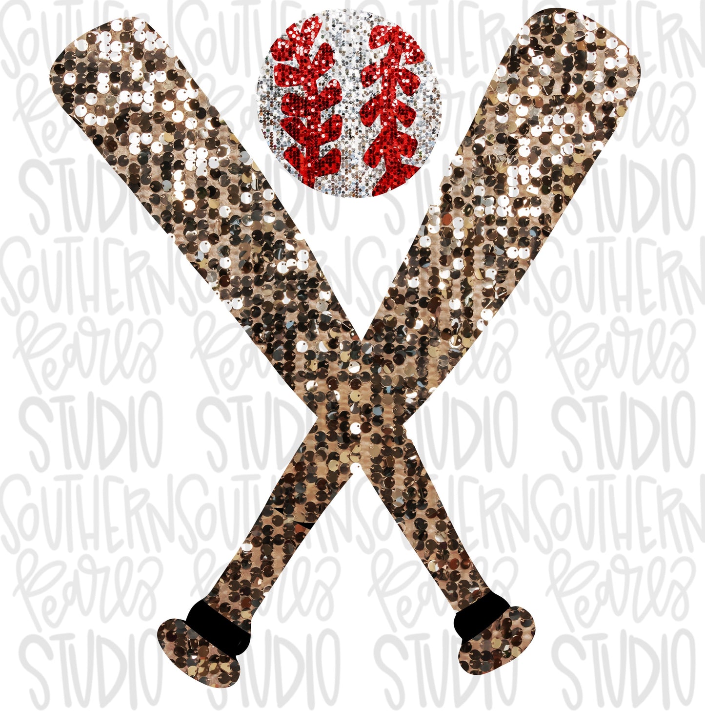 Sequin Baseball bats and ball | Baseball Mom | Sublimation Design | Digital Download | Women’s, Kids Shirt PNG