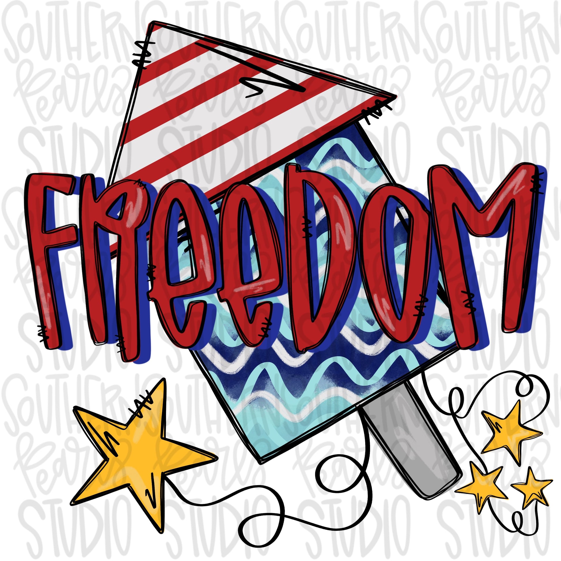 Freedom rocket | Patriotic | Sublimation Design | Digital Download | Women’s, Kids Shirt PNG