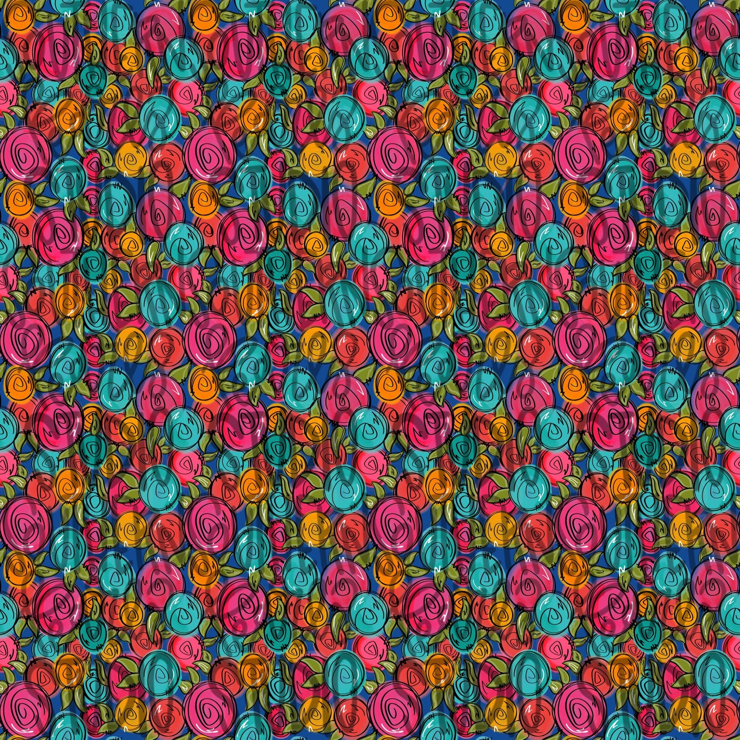 Roses Seamless Pattern girly transparent background | colorful | Sublimation Design | Digital Download | Women’s, Kids Shirt PNG