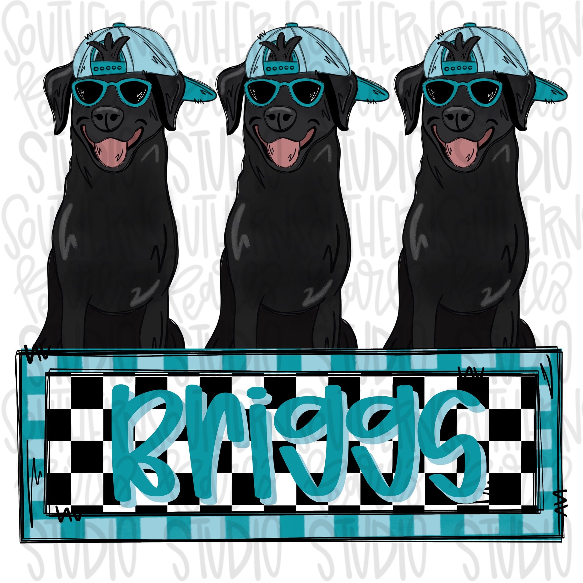 Black lab trio boys with patch | Sublimation Design | Digital Download | Women’s, Kids Shirt PNG