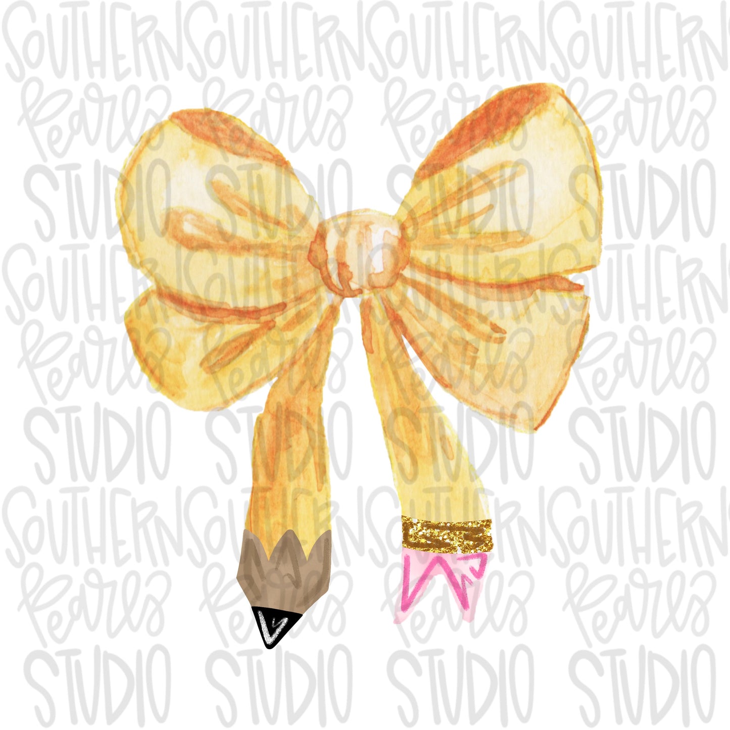 pencil bow | school | Sublimation Design | Digital Download | Women’s, Kids Shirt PNG