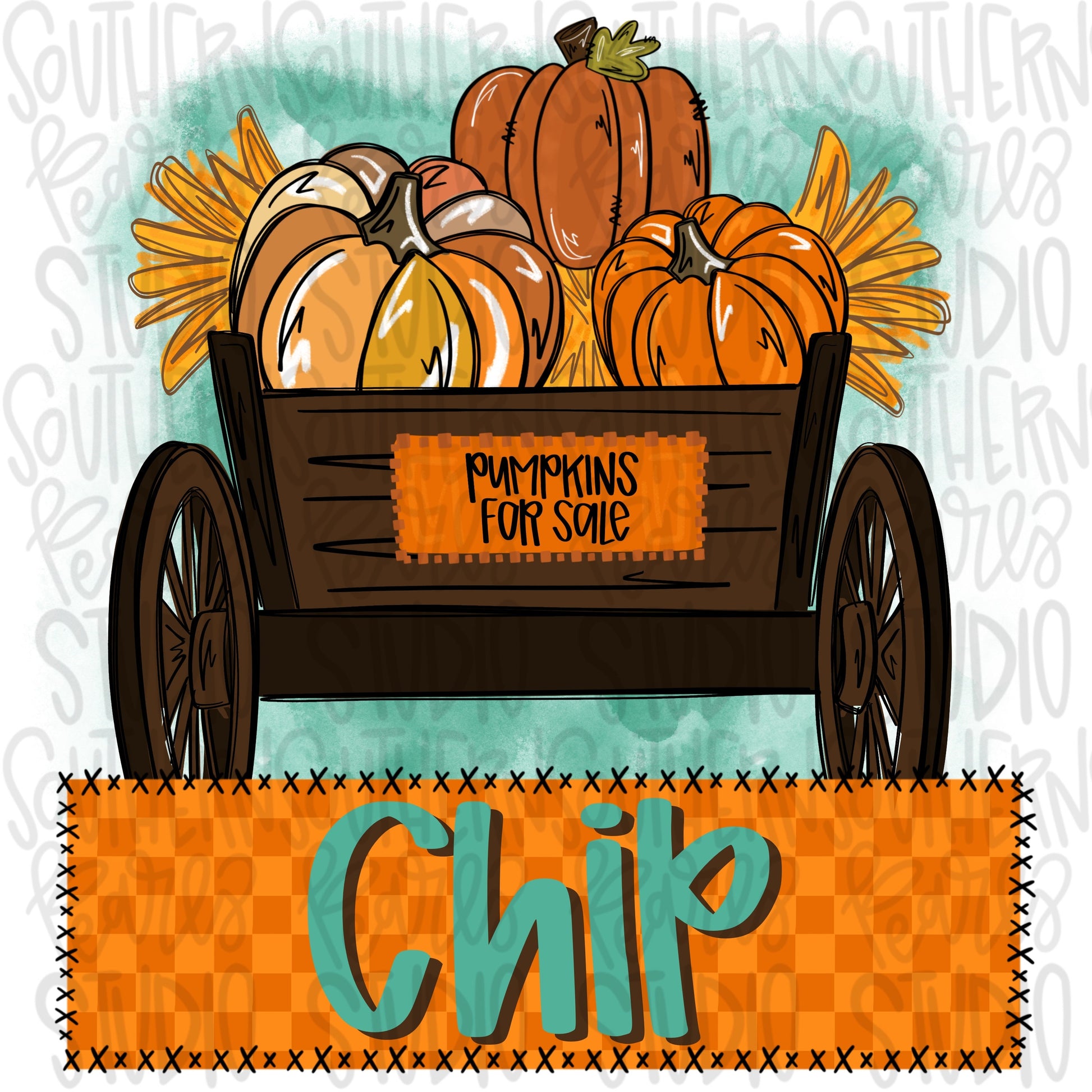 Hayride with Pumpkins Name Patch | fall | Sublimation Design | Digital Download | Women’s, Kids Shirt PNG