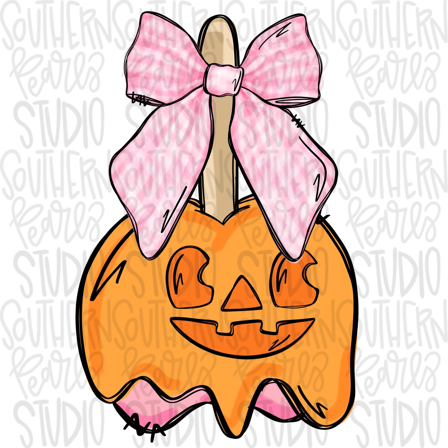 Candy Apple jack-o’-lantern girl with and without name patch | Sublimation Design | Digital Download | Women’s, Kids Shirt PNG