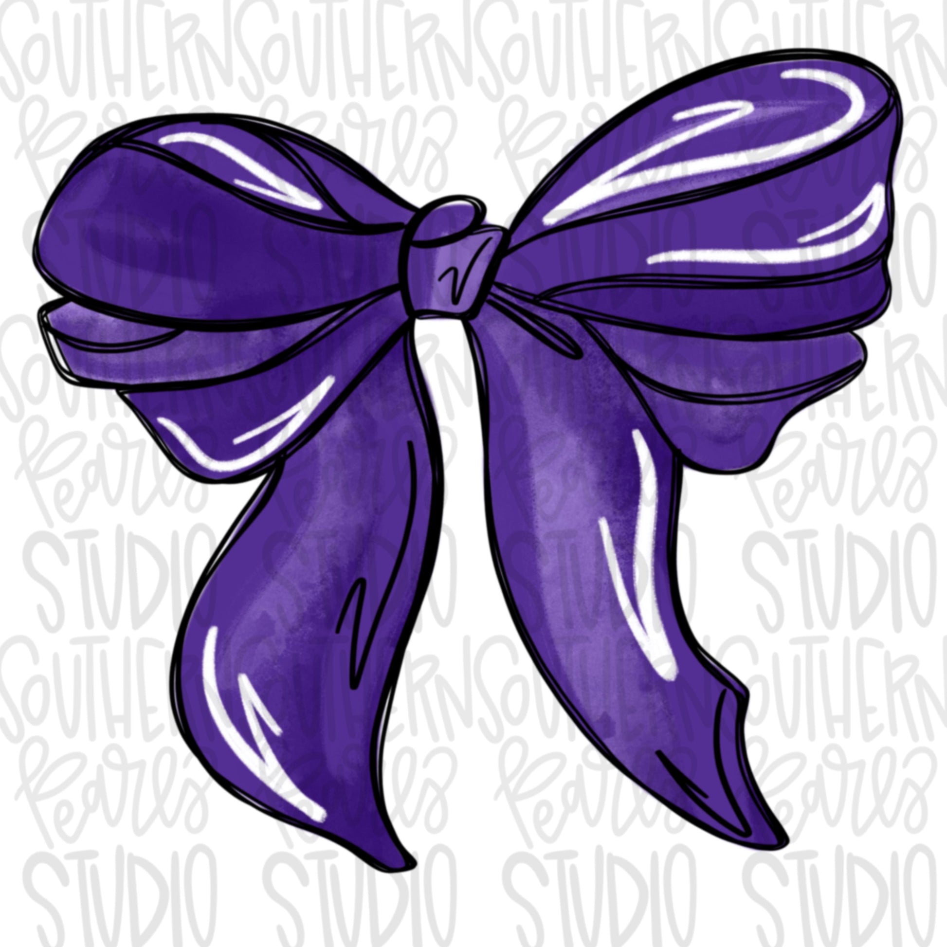 Bow | purple | PNG | Sublimation | Design Download