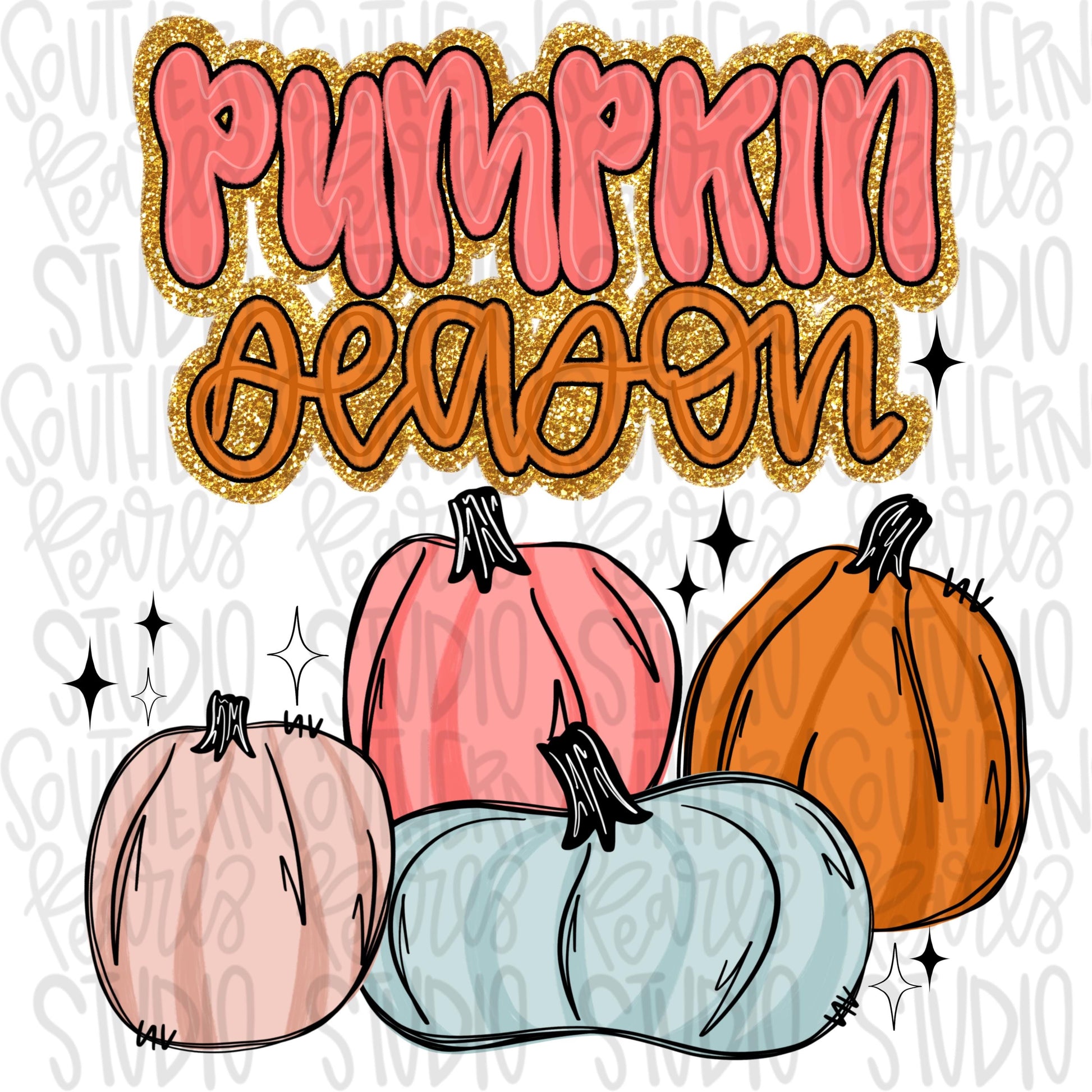 Pumpkin Season | Sublimation Design | Digital Download | Women’s, Kids Shirt PNG