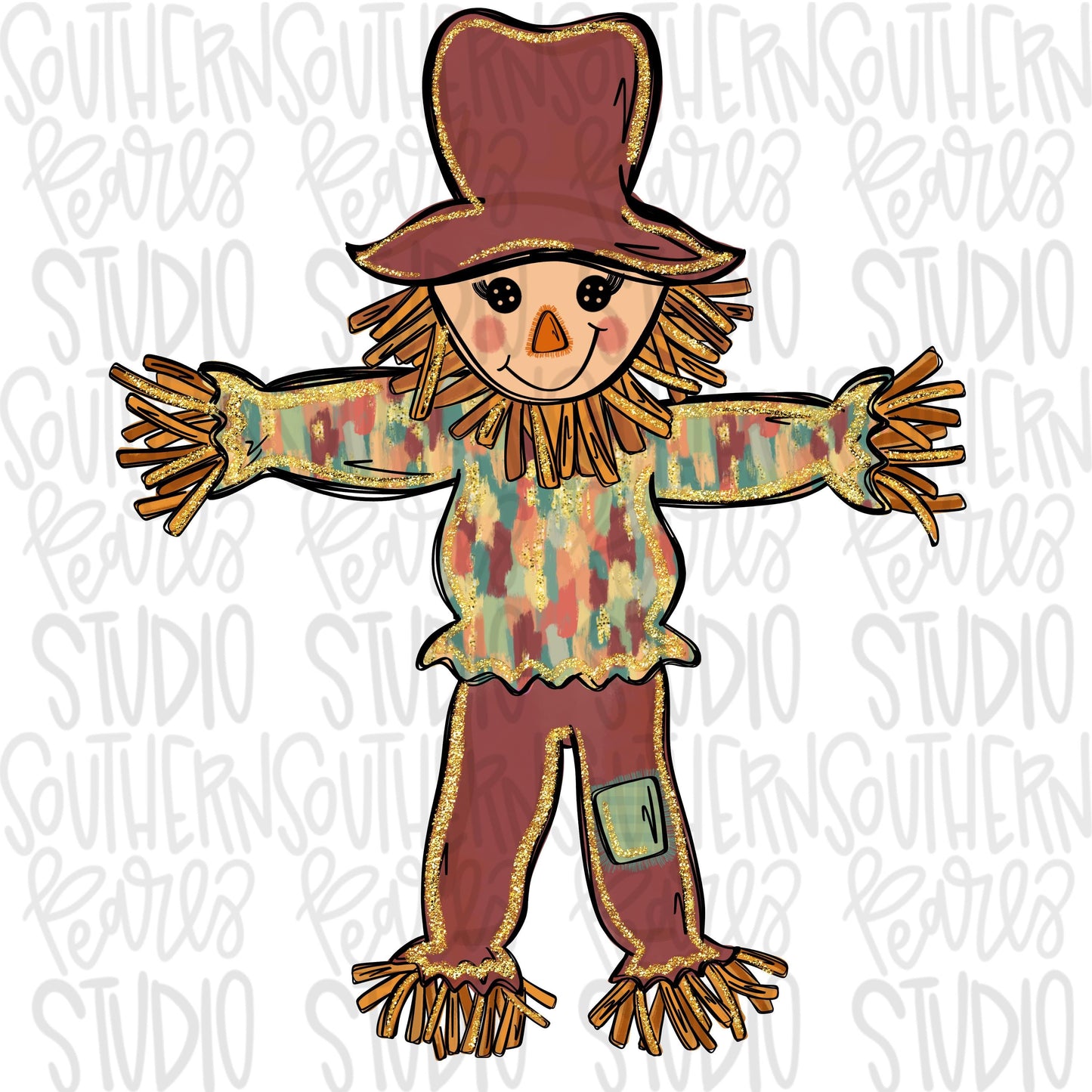 Scarecrow fall colors | Sublimation Design | Digital Download | Women’s, Kids Shirt PNG