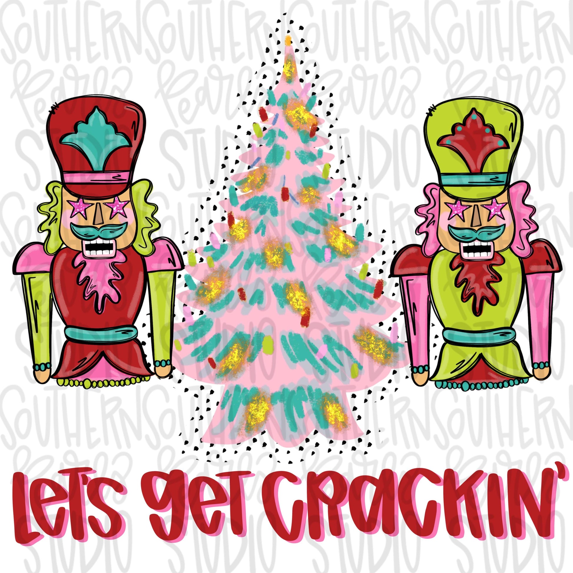 Let’s get crackin | Nutcracker | Sublimation Design | Digital Download | Women’s, Kids Shirt PNG