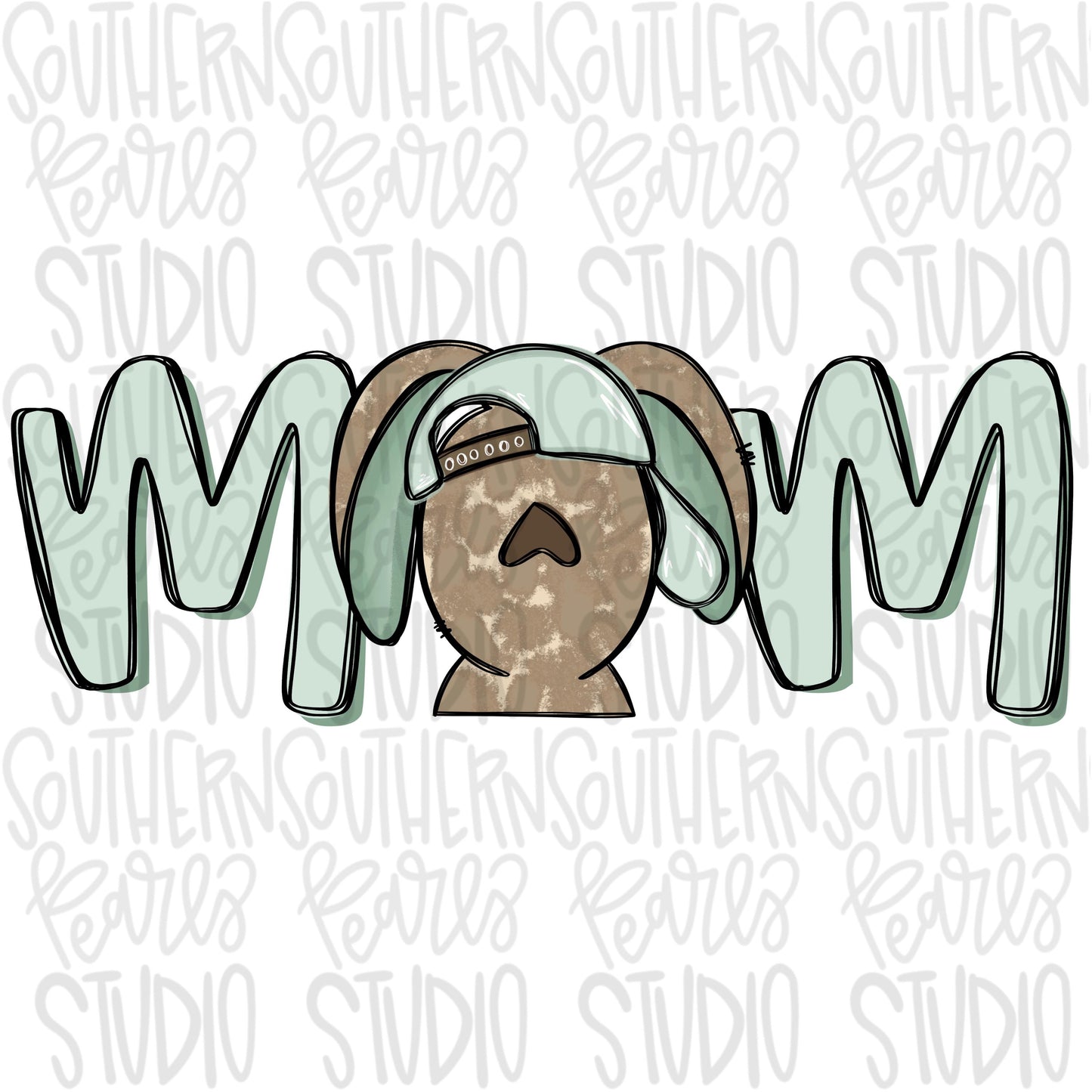 Mom with boy Easter Bunny with hat | Sublimation Design | Digital Download | Women’s, Kids Shirt PNG