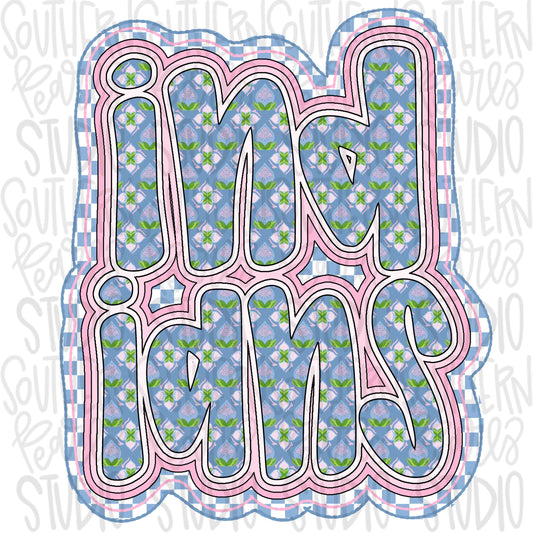 Indians | grand millennial fill | Go Team | PNG | Sublimation | Design Download