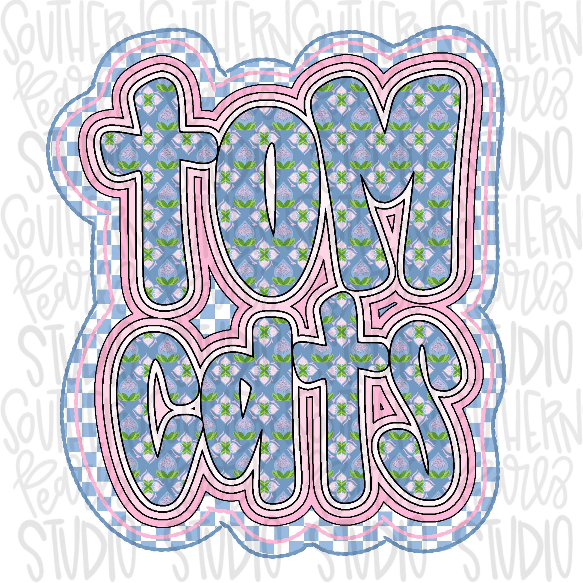 Tomcats | grand millennial fill | Go Team | PNG | Sublimation | Design Download