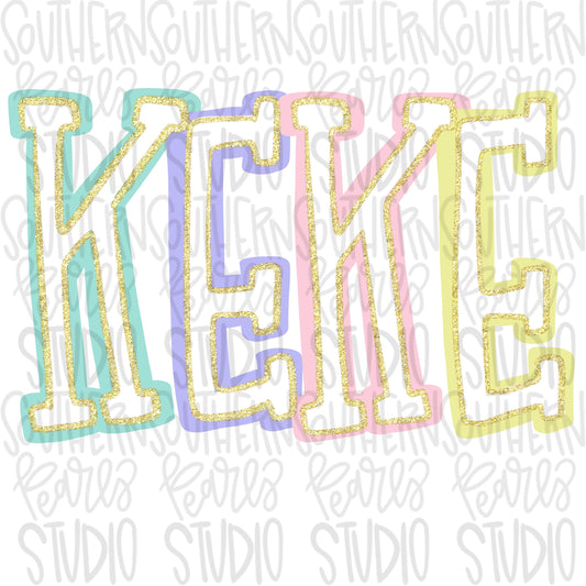 KeKe | Sublimation Design | Digital Download | Women’s, Kids Shirt PNG
