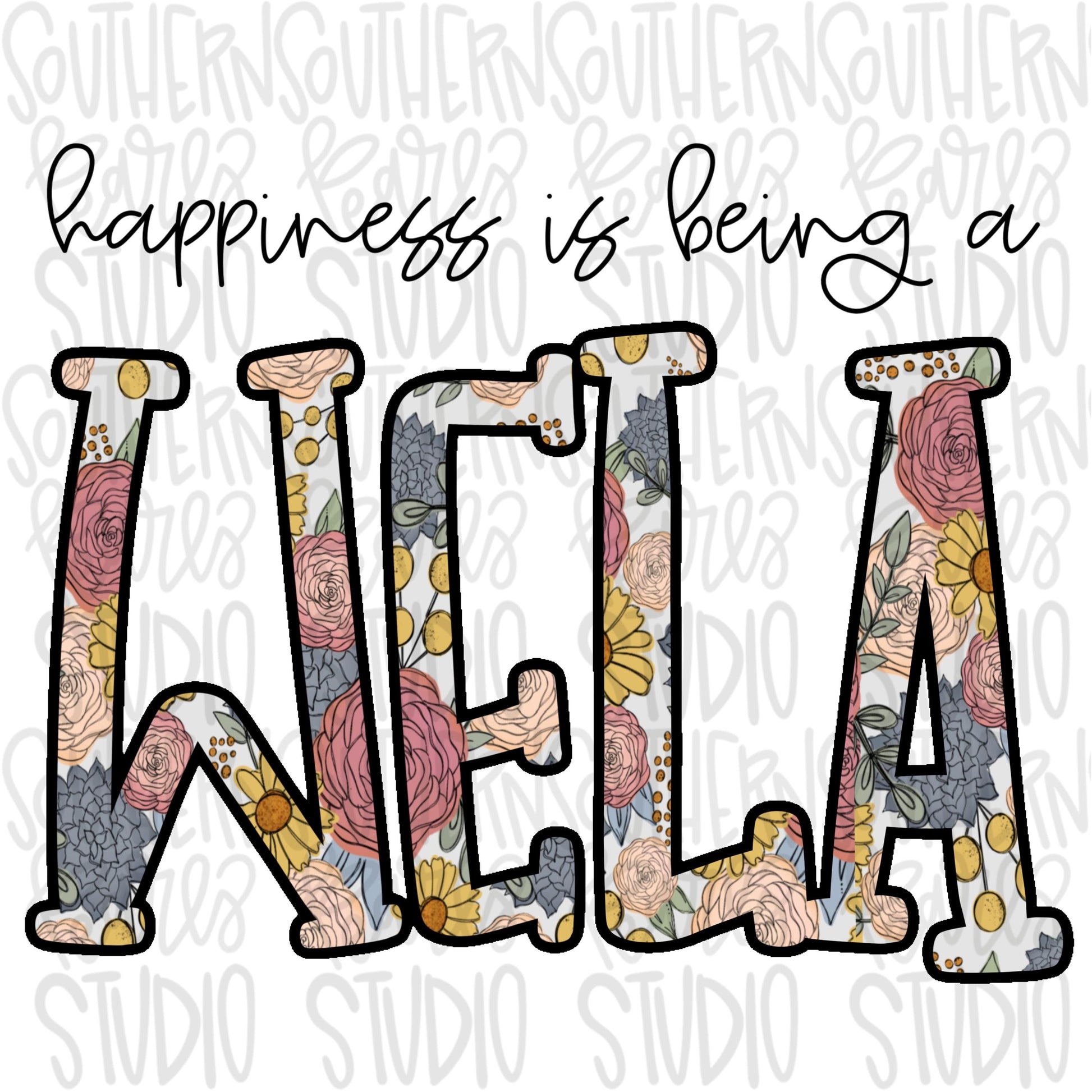 Happiness is being a WELA | Sublimation Design | Digital Download | Women’s, Kids Shirt PNG