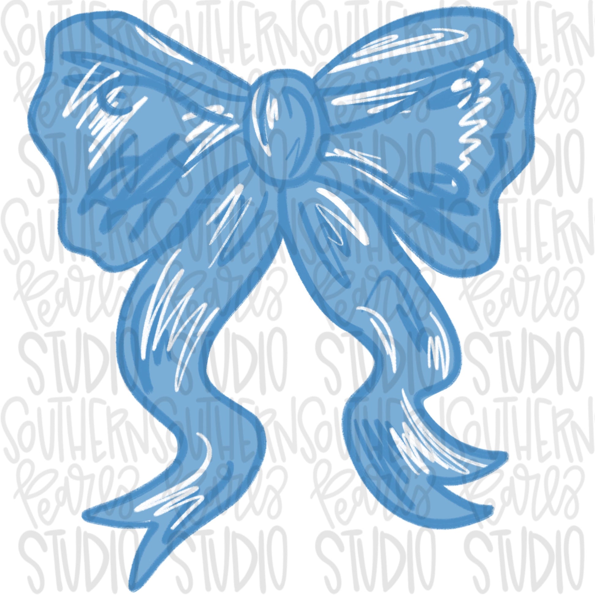 Let’s Go bow | Columbia blue and white | Go Team | PNG | Sublimation | Design Download | womens and kids