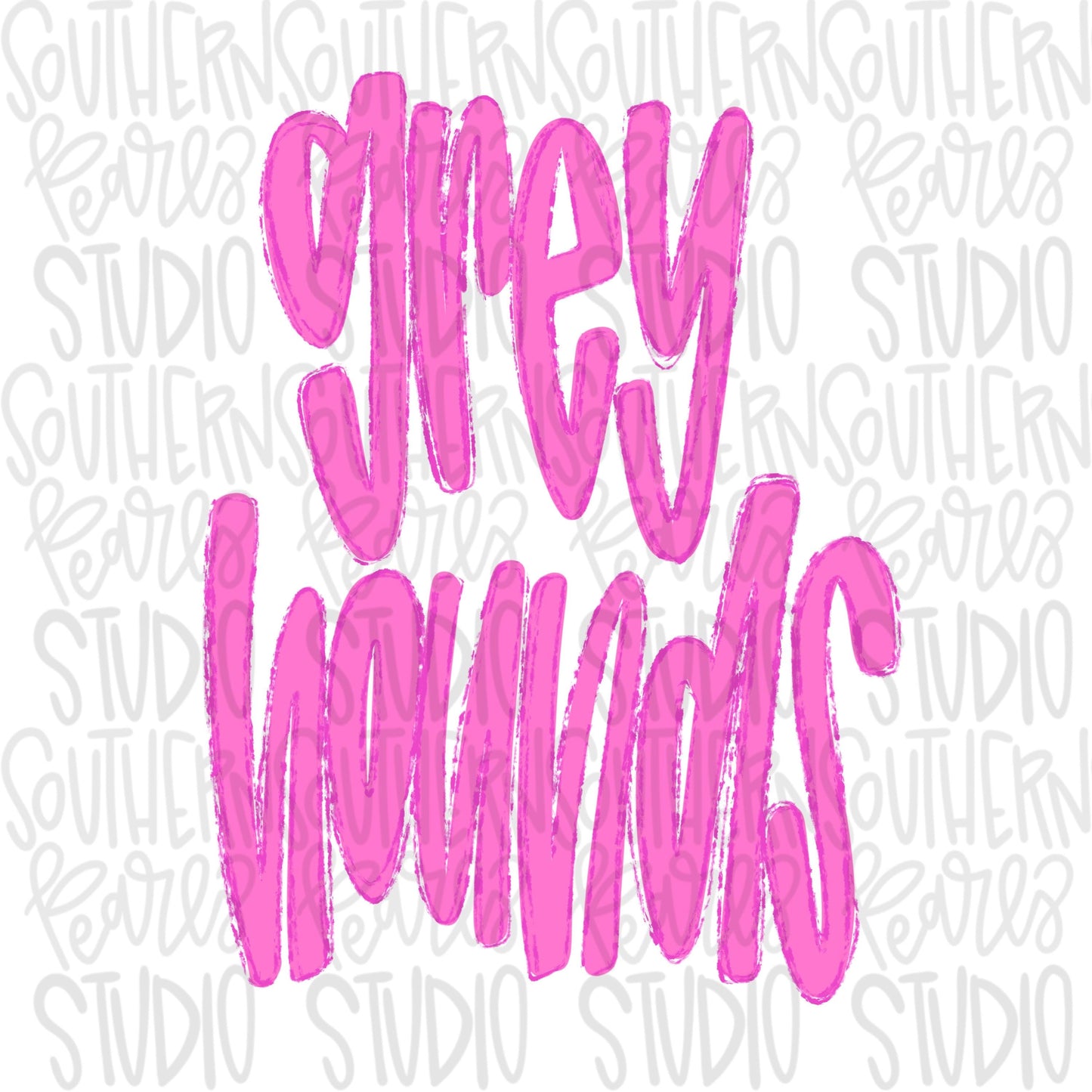 Greyhounds | Neon pink Mascot in frame | front and back designs | Sublimation Design | Digital Download | Women’s, Kids Shirt PNG