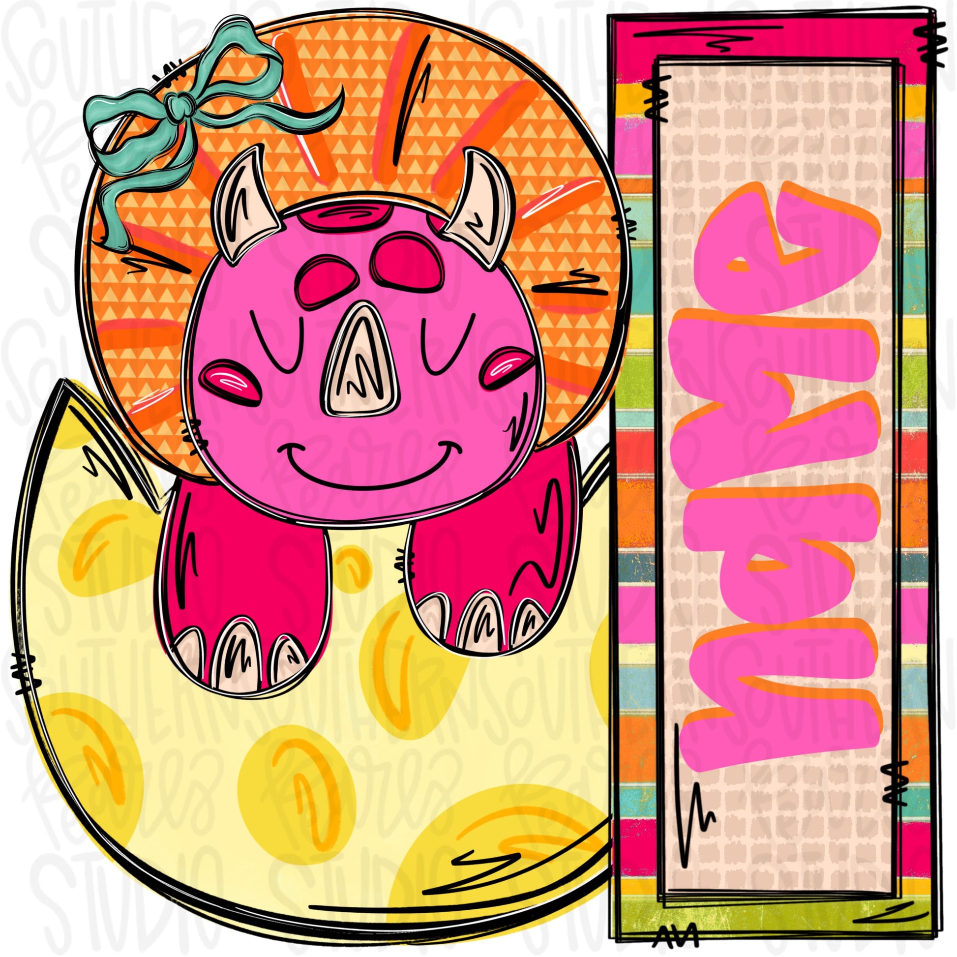 Girl Dinosaur in egg with name patch | Easter | Sublimation Design | Digital Download | Women’s, Kids Shirt PNG