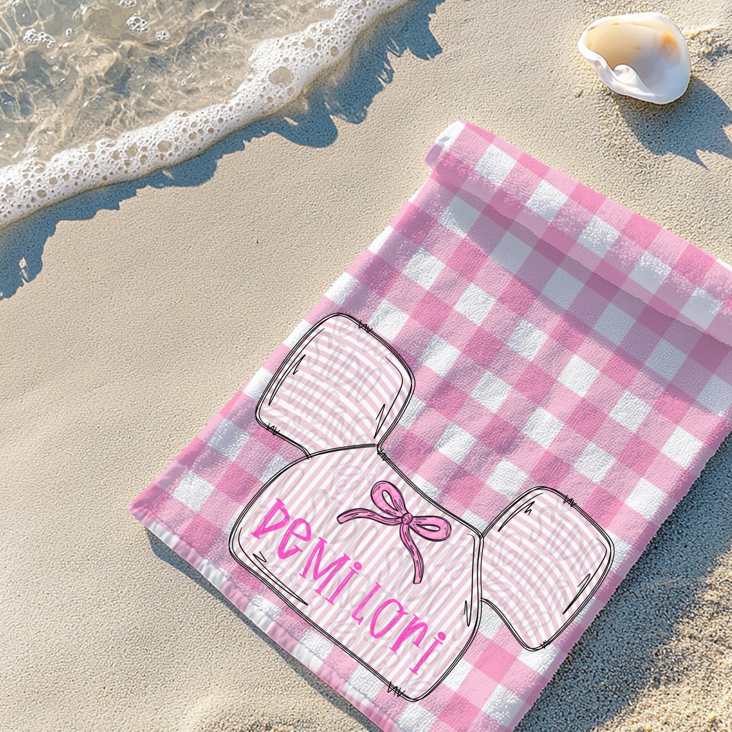 Girl floatie with bow on it | Sublimation Design | Digital Download | Women’s, Kids Shirt PNG