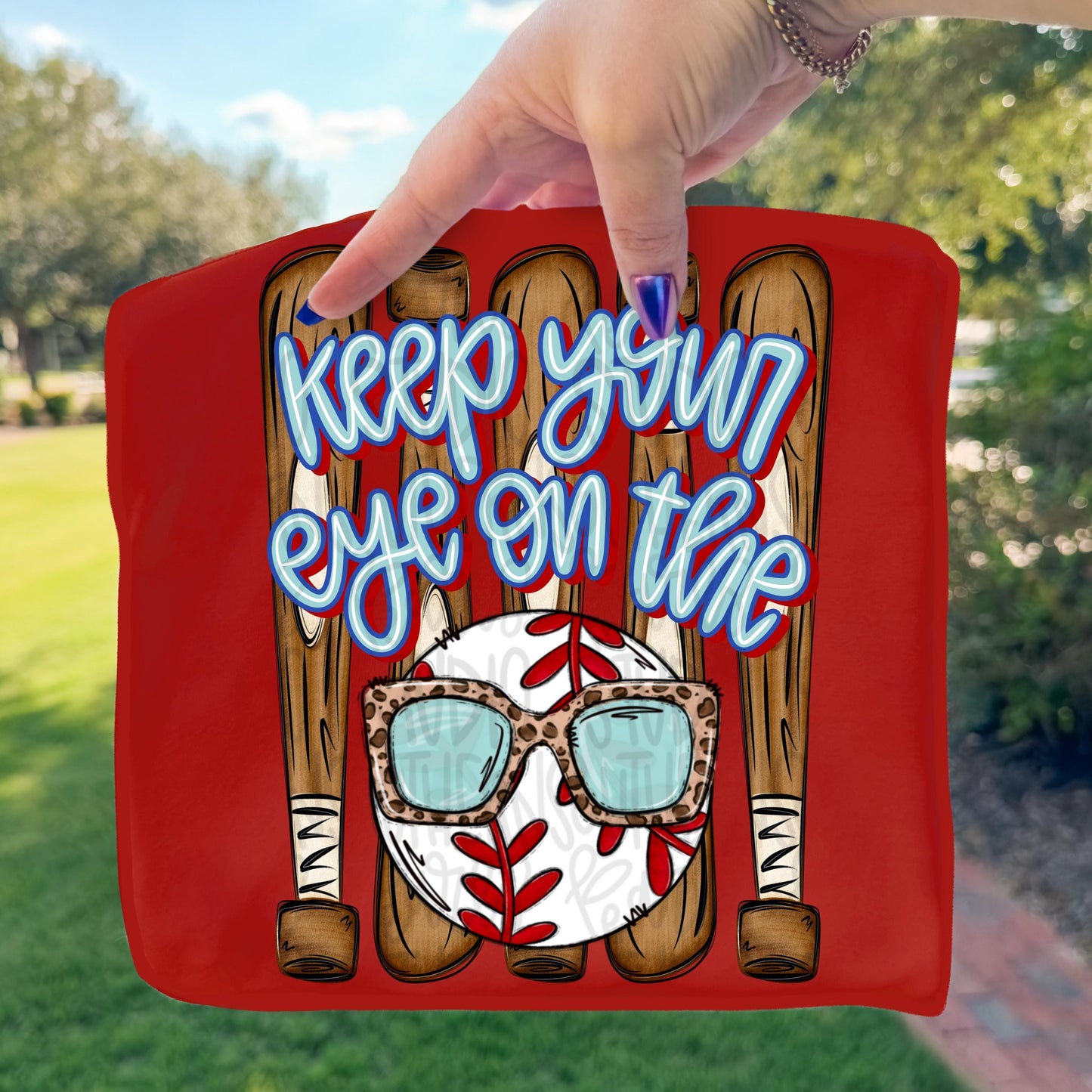 Keep your eye on the ball png, baseball png, mama png, preppy png, girly png, mom png, spring png, whimsy png, Womens png, Kids png, digital