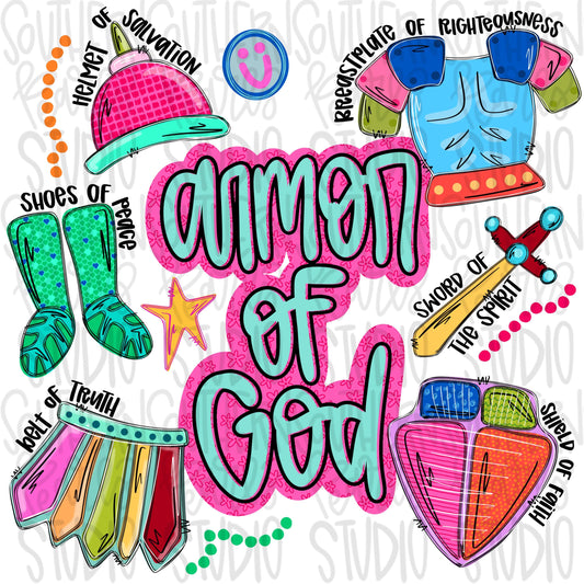 Armor of God png, faith png, bright png, preppy png, girly png, mom png, spring png, whimsy png, Womens png, Kids png, digital download