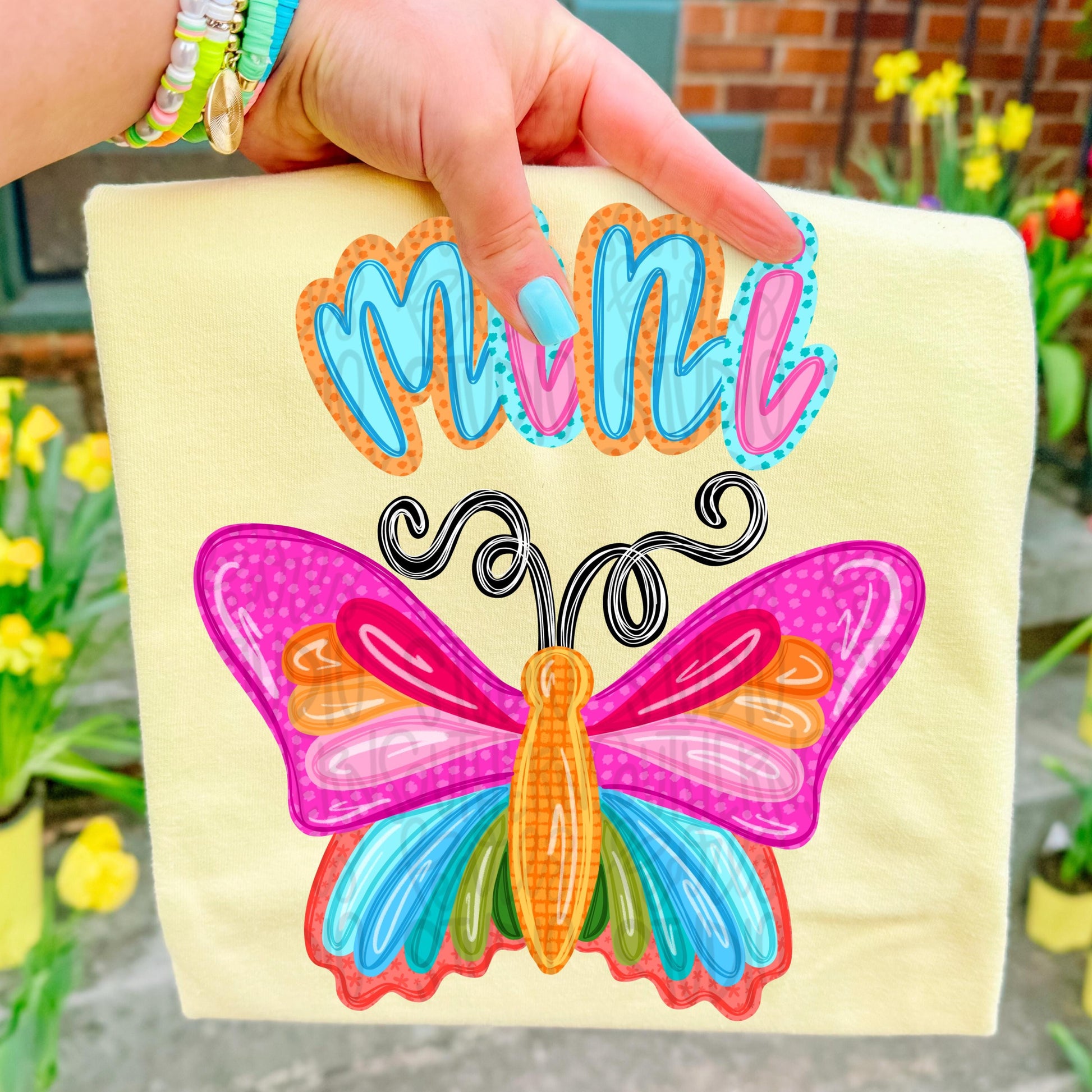 Mini butterfly png, bright png, preppy png, girly png, mom png, spring png, trendy png, whimsy png, Womens png, Kids png, later gator png