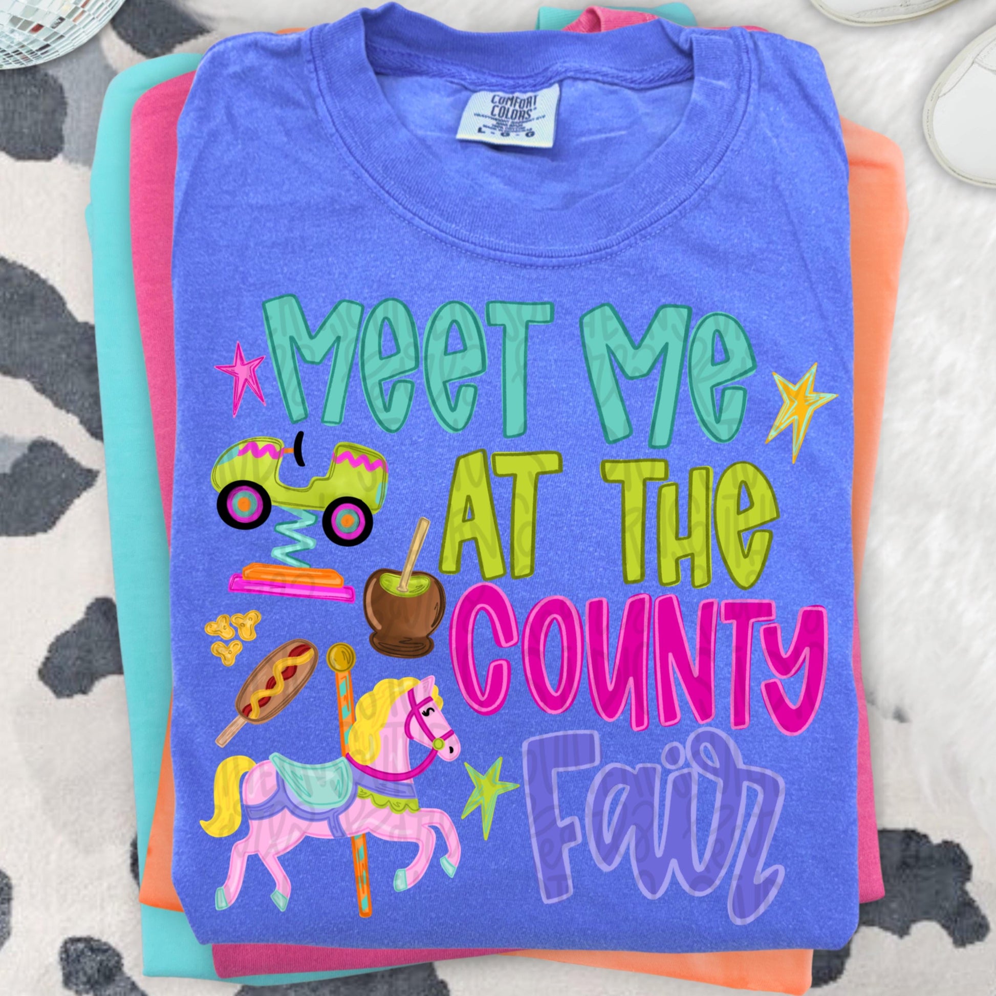 Meet me at the county fair png, bright png, preppy png, girly png, spring png, trendy png, whimsy png, Womens png, Kids png, later gator png