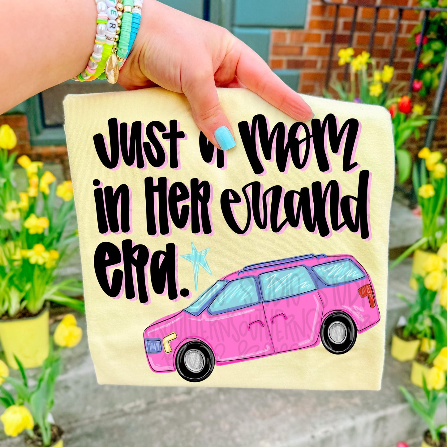 Just a mom in her errand era png, van png, mom png | Sublimation Design | Digital Download | Women’s, Kids Shirt PNG