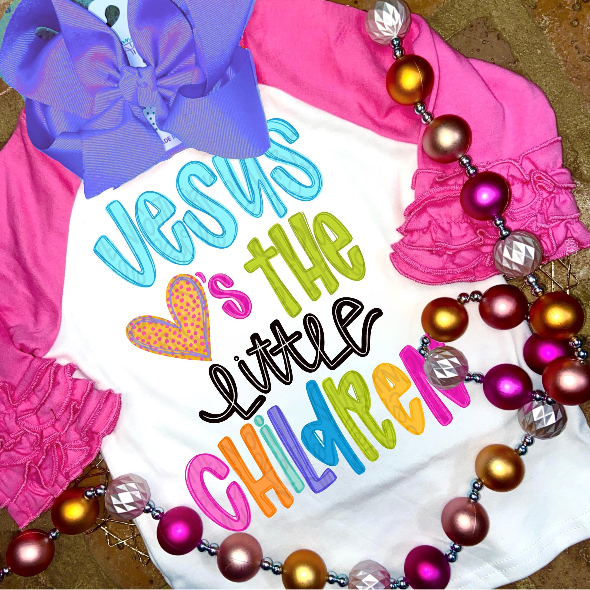 Jesus loves the little children png, girly png, spring png, trendy png, whimsy png, Womens png, Kids png, later gator png