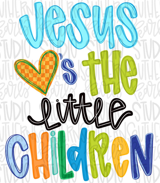 Jesus loves the little children png, boyish png, spring png, trendy png, whimsy png, Womens png, Kids png, later gator png